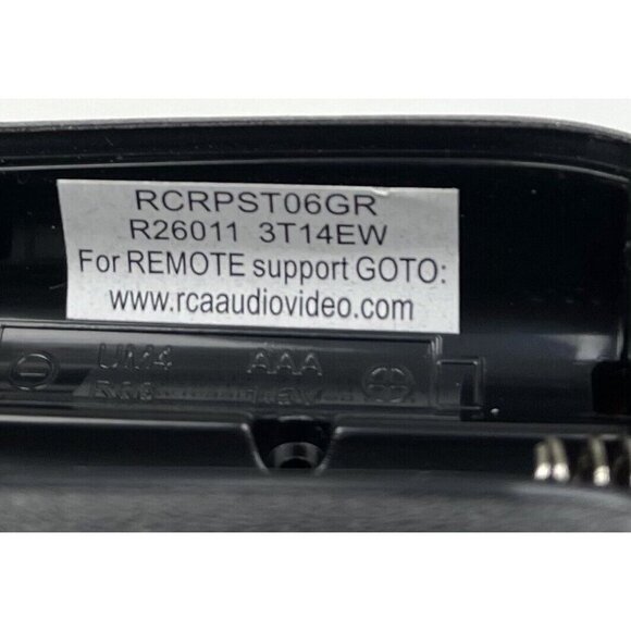 Genuine OEM RCA 6-Device Replacement REMOTE CONTROL RCRPST06GR Tested WORKS EUC - Picture 3 of 3